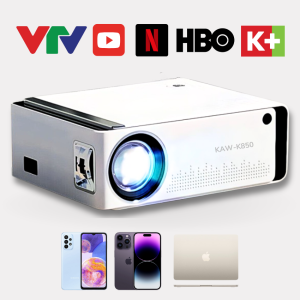 Máy Chiếu Mini KAW K850, Máy Chiếu Mini Giá Rẻ, Xem Phim Tại Nhà