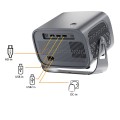 Máy Chiếu Mini K670 - Tích Hợp Netflix, Youtube, Xem Phim Thoải Mái