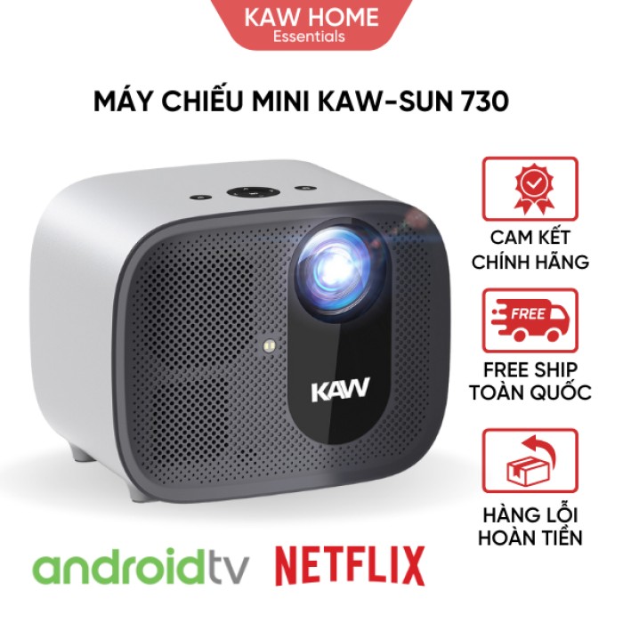 Máy Chiếu Mini Chính Hãng KAW-SUN 730, Lựa Chọn Hoàn Hảo Cho Giải Trí Di Động và Văn Phòng Nhỏ