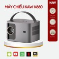 Máy Chiếu Mini KAW K660 - Độ phân giải gốc 1080P, Android TV, Tích hợp loa