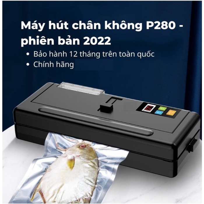 Máy Hút Chân Không P280 - Bảo Quản Thực Phẩm Tươi Ngon, Tiện Lợi, Giá Tốt