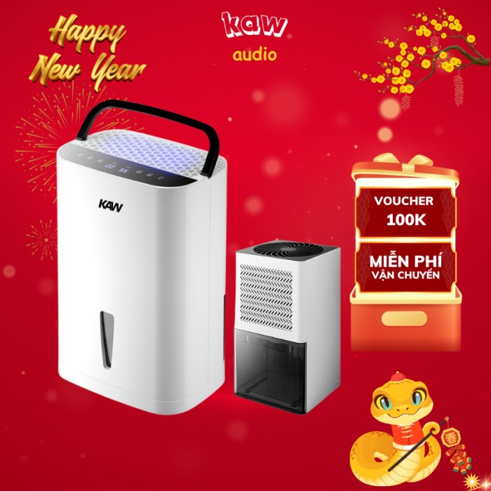Máy Hút Ẩm Không Khí KAW K4L - Hút Ẩm Nhanh, Ngăn Nấm Mốc, Khử Mùi, Yên Tĩnh