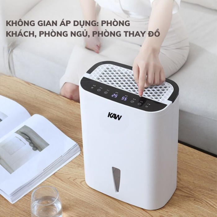Máy Hút Ẩm Không Khí KAW K4L - Hút Ẩm Nhanh, Ngăn Nấm Mốc, Khử Mùi, Yên Tĩnh