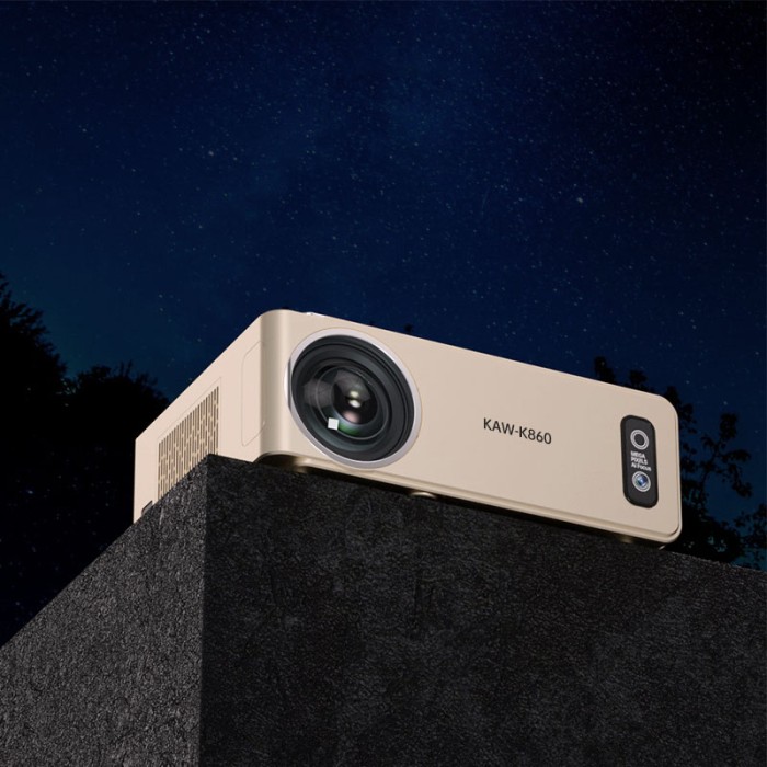 Máy Chiếu KAW K860 PREMIUM – Độ Phân Giải Full HD 1080P, Tỷ Lệ Tương Phản Cao, Màu Sắc Chân Thực