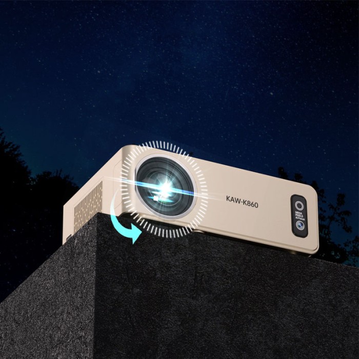 Máy Chiếu KAW K860 PREMIUM – Độ Phân Giải Full HD 1080P, Tỷ Lệ Tương Phản Cao, Màu Sắc Chân Thực