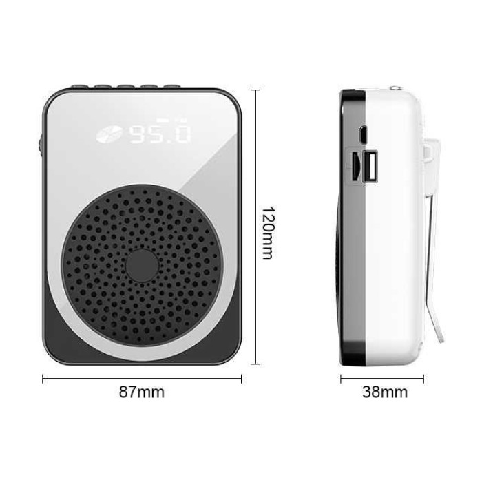 Loa trợ giảng FM 268H - Nhỏ gọn, Dễ Mang Theo, Âm Thanh To Rõ