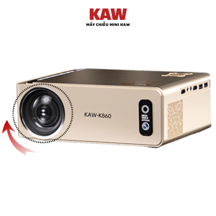 Máy Chiếu KAW K860 PREMIUM – Độ Phân Giải Full HD 1080P, Tỷ Lệ Tương Phản Cao, Màu Sắc Chân Thực