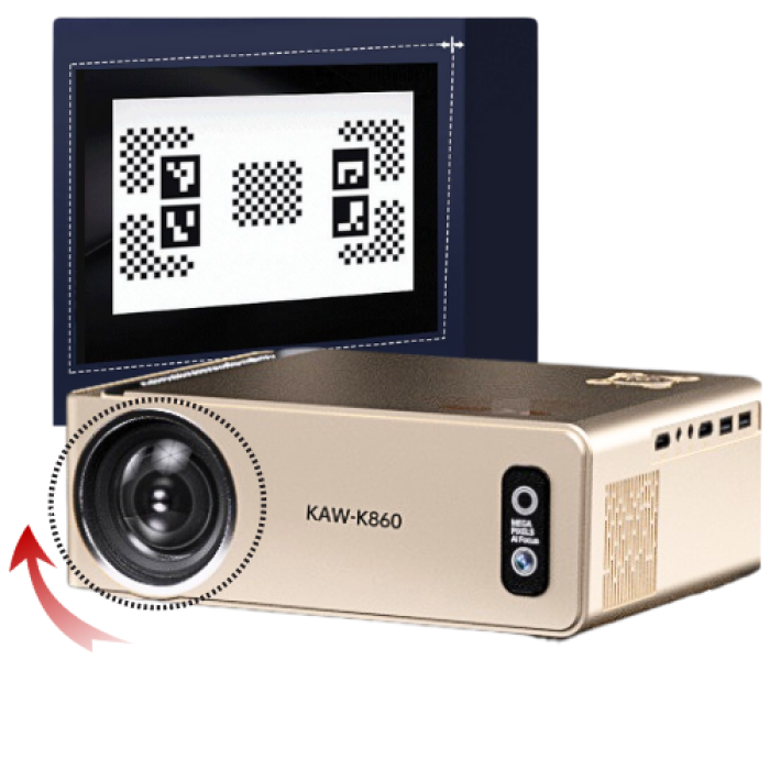 Máy Chiếu KAW K860 PREMIUM – Độ Phân Giải Full HD 1080P, Tỷ Lệ Tương Phản Cao, Màu Sắc Chân Thực