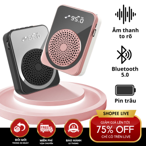 Loa trợ giảng FM 268H - Nhỏ gọn, Dễ Mang Theo, Âm Thanh To Rõ