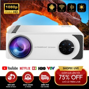 Máy Chiếu Mini KAW K850, Kích Thước Siêu Nhỏ, Dễ Dàng Mang Theo, Trình Chiếu Màn Hình Lớn