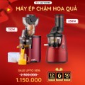 Máy Ép Chậm KAW 150W, Ép Kiệt Bã, Không Sinh Nhiệt, Bảo Toàn Dinh Dưỡng