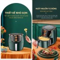 Nồi Chiên Không Dầu 8L KAW, Nấu Nướng Nhanh Gọn, Ít Dầu Mỡ, Dung Tích Lớn