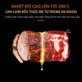 Nồi Chiên Không Dầu 8L KAW, Nấu Nướng Nhanh Gọn, Ít Dầu Mỡ, Dung Tích Lớn
