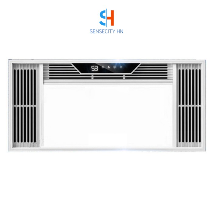 Quạt Sưởi Âm Trần 60x30 Luxury K60, Phong Cách Hiện Đại, Sưởi Ấm An Toàn, Dễ Lắp Đặt