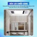 Quạt sưởi âm trần đa năng 30x60 - Sưởi Ấm, Thông Gió, Chiếu Sáng Tiện Lợi