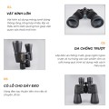 Ống Nhòm Hai Mắt Galileo 20x50, Quan Sát Tầm Xa, Hình Ảnh Chân Thực