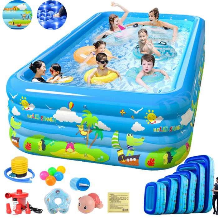 Bể Bơi Phao 1m2 Cho Bé, Nhỏ Gọn, Phù Hợp Mọi Không Gian, Giá Ưu Đãi