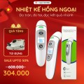 Nhiệt Kế Điện Tử Hồng Ngoại KAW – Đo Nhiệt Độ Cơ Thể, Vật Thể An Toàn, Vệ Sinh