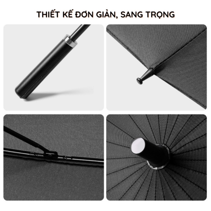 Ô Dù 24 Nan Kaw, Thiết Kế Cao Cấp, Che Chắn Hiệu Quả, Phong Cách Lịch Lãm