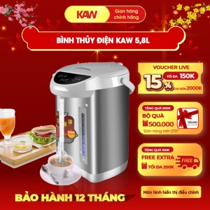 Bình Thủy Điện KAW 405E, Đun Sôi Nhanh, Giữ Ấm Tự Động, An Toàn Tuyệt Đối
