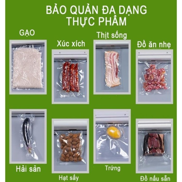 Máy Hút Chân Không P290, Không Kén Túi, Bảo Quản Thực Phẩm Tươi Lâu Hơn