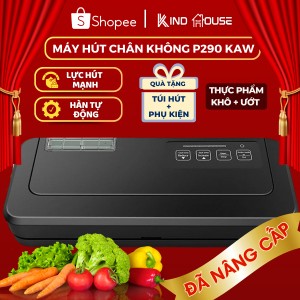 Máy Hút Chân Không P290, Không Kén Túi, Bảo Quản Thực Phẩm Tươi Lâu Hơn