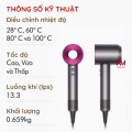 Máy Sấy Tóc ION ÂM KAW, Sấy Khô Nhẹ Nhàng, Không Làm Tổn Thương Tóc