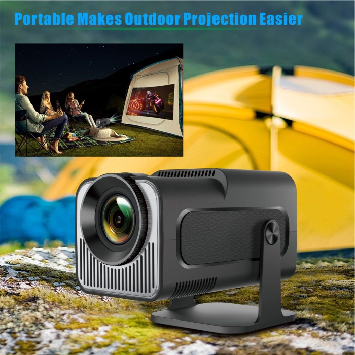 KAW FHY320 Mini Projector, Lý Tưởng Cho Du Lịch, Văn Phòng Nhỏ, Giải Trí Tại Nhà