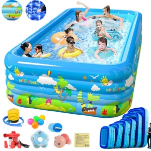 Bể Bơi Phao KAW 180cm, Thiết Kế An Toàn, Chất Liệu Cao Cấp,Rộng Rãi Cho Bé