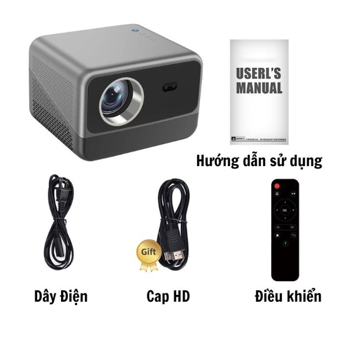 Máy chiếu Mini KAW KP960, Hệ điều hành Android, Hỗ Trợ Kết Nối Đa Dạng