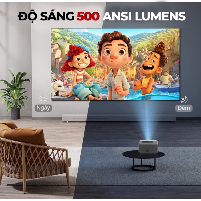 Máy chiếu Mini KAW KP960, Hệ điều hành Android, Hỗ Trợ Kết Nối Đa Dạng